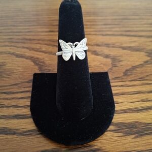 Ring Butterfly Sterling Silver Size 6